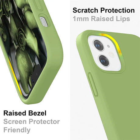 Stoßdämpfende und langlebige Silikon Handyhülle für iPhone 12 Mini