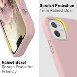 Stoßdämpfende und langlebige Silikon Handyhülle für iPhone 12 Mini