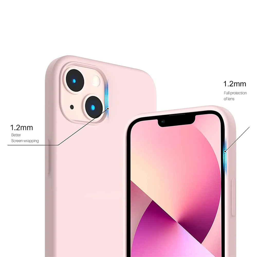 Stoßdämpfende und langlebige Silikon Handyhülle für iPhone 13 Mini