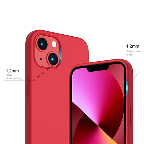 Stoßdämpfende und langlebige Silikon Handyhülle für iPhone 13 Mini