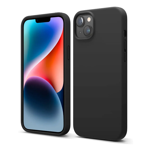 Stoßdämpfende und langlebige Silikon Handyhülle für iPhone 15 Plus