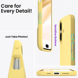 Stoßdämpfende und langlebige Silikon Handyhülle für iPhone 16