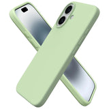 Stoßdämpfende und langlebige Silikon Handyhülle für iPhone 16 Plus