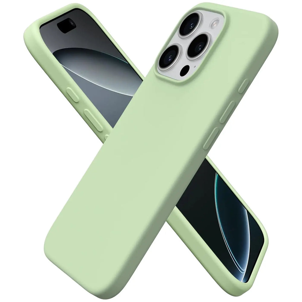 Stoßdämpfende und langlebige Silikon Handyhülle für iPhone 16 Pro Max