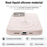 Stoßdämpfende und langlebige Silikon Handyhülle für iPhone 16 Pro Max