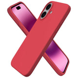 Stoßdämpfende und langlebige Silikon Handyhülle für iPhone 16