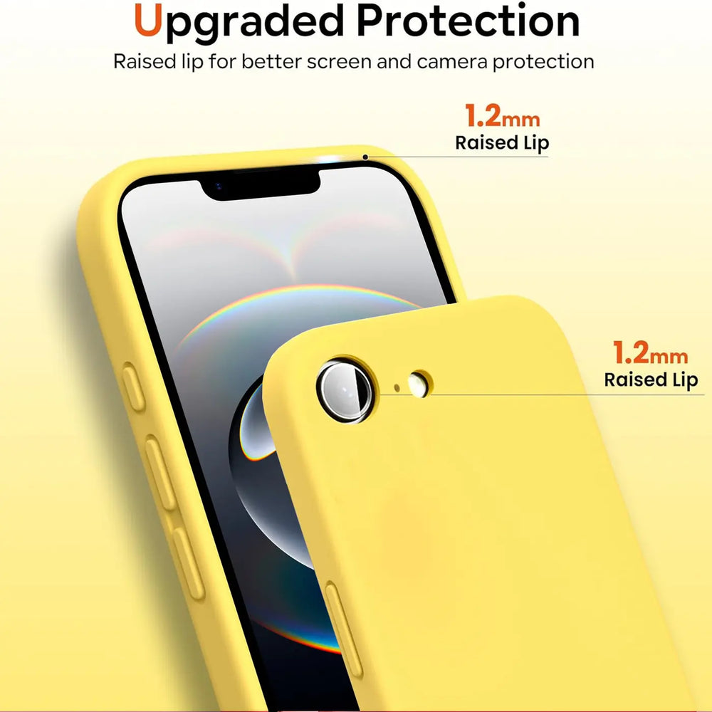 Stoßdämpfende und langlebige Silikon Handyhülle für Apple iPhone 16e