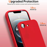 Stoßdämpfende und langlebige Silikon Handyhülle für Apple iPhone 16e