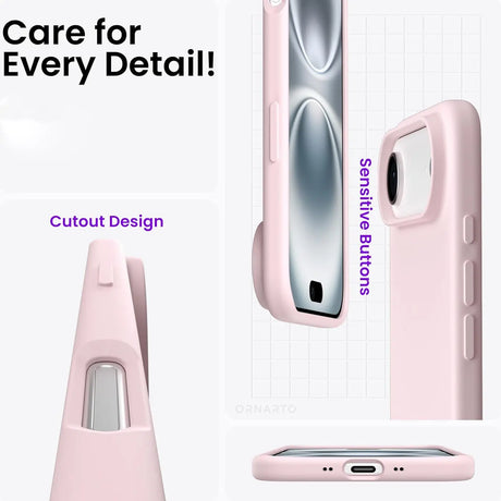 Stoßdämpfende und langlebige Silikon Handyhülle für iPhone 17 Air