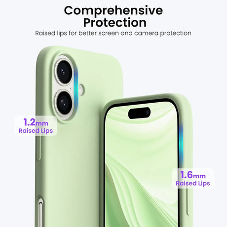 Stoßdämpfende und langlebige Silikon Handyhülle für iPhone 17