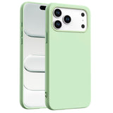 iPhone 18 Pro - Silikon Hülle Farbig Mikrofaser