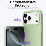 iPhone 18 Pro - Silikon Hülle Farbig Mikrofaser