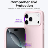 iPhone 18 Pro - Silikon Hülle Farbig Mikrofaser