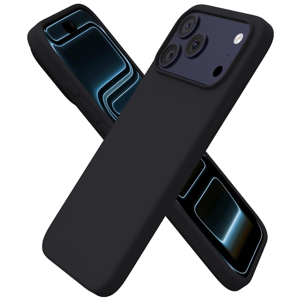 iPhone 18 Pro - Silikon Hülle Farbig Mikrofaser