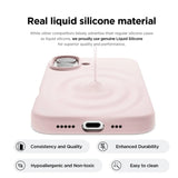 Stoßdämpfende und langlebige Silikon Handyhülle für iPhone 17