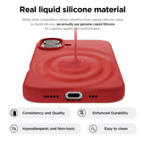 Stoßdämpfende und langlebige Silikon Handyhülle für iPhone 17