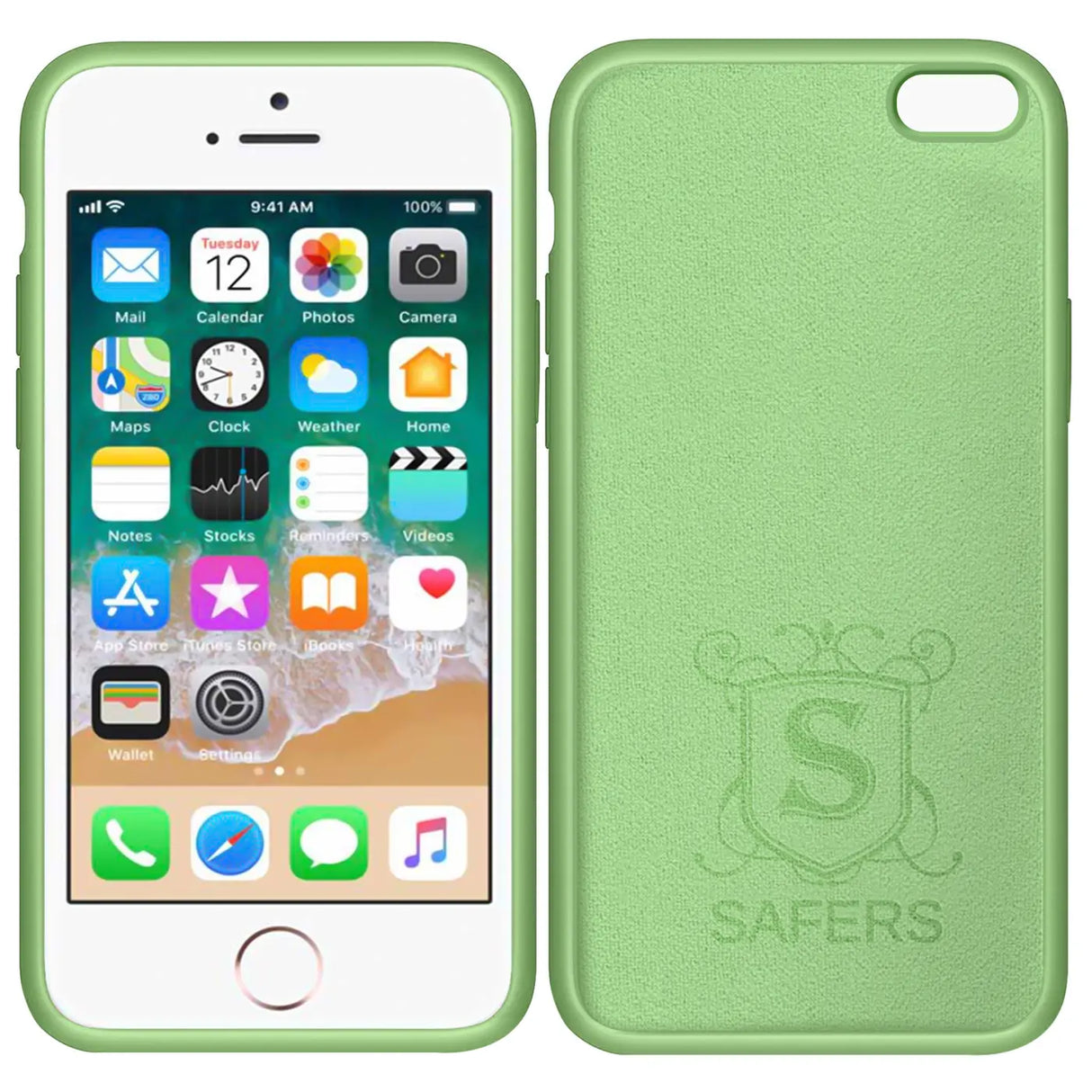 Stoßdämpfende und langlebige Silikon Handyhülle für iPhone 6s Plus / 6 Plus