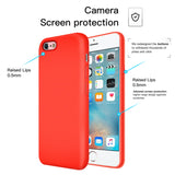 Stoßdämpfende und langlebige Silikon Handyhülle für iPhone 6s Plus / 6 Plus