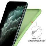 Stoßdämpfende und langlebige Silikon Handyhülle für iPhone XR