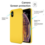 Stoßdämpfende und langlebige Silikon Handyhülle für iPhone Xs Max
