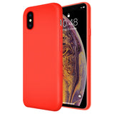 Stoßdämpfende und langlebige Silikon Handyhülle für iPhone Xs Max