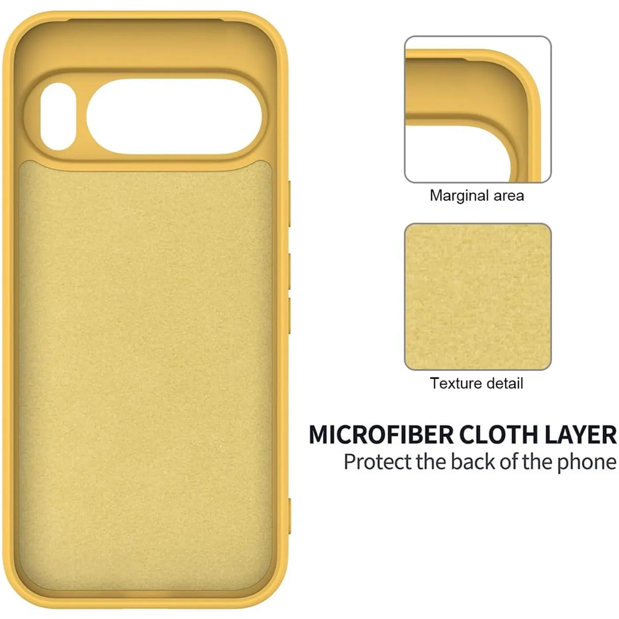 Stoßdämpfende und langlebige Silikon Handyhülle für Google Pixel 10