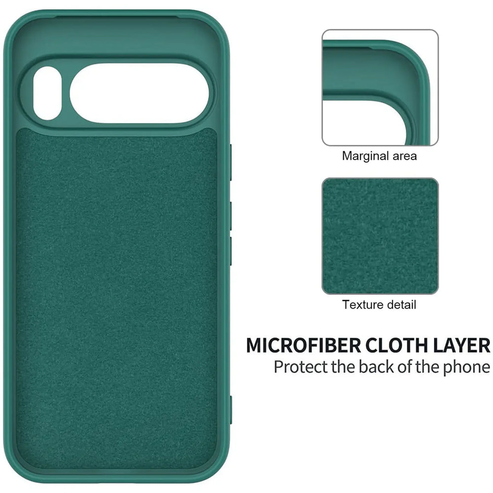 Stoßdämpfende und langlebige Silikon Handyhülle für Google Pixel 10