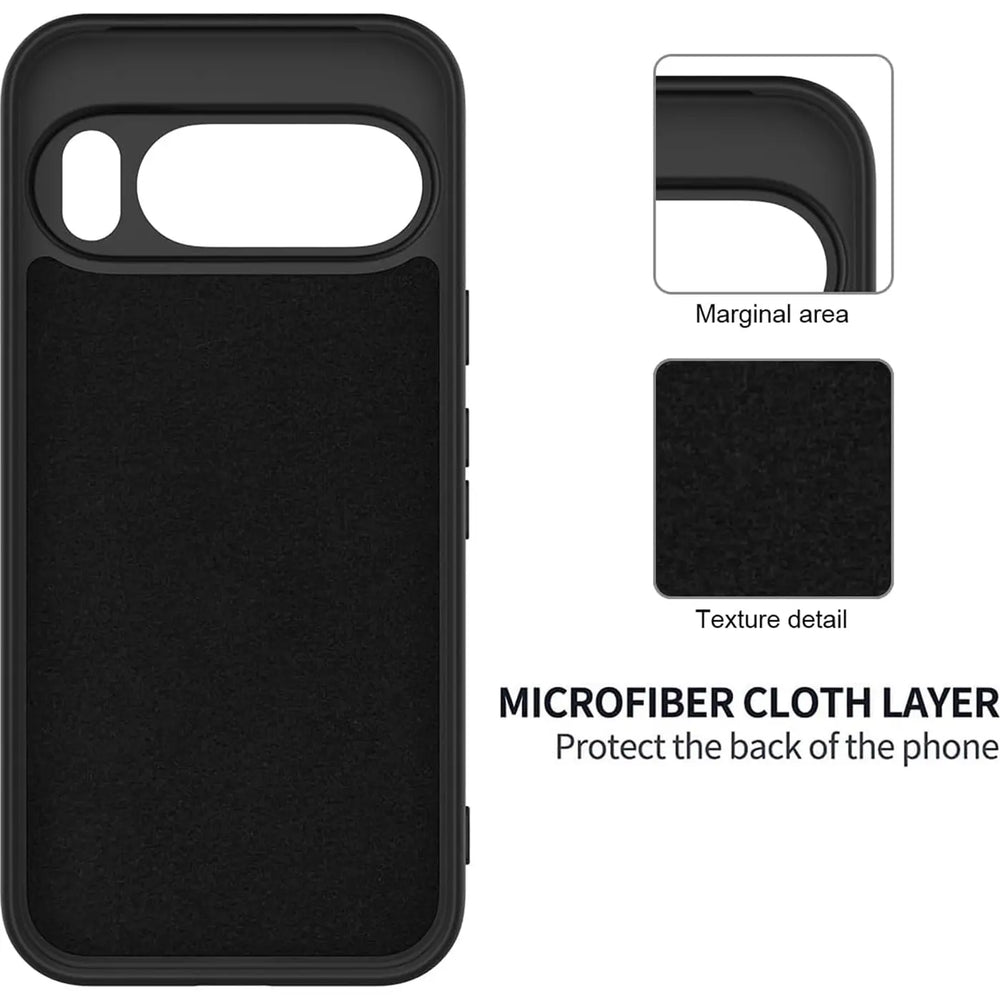 Stoßdämpfende und langlebige Silikon Handyhülle für Google Pixel 10