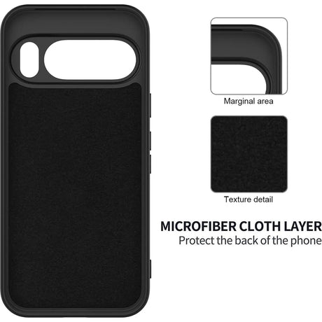 Stoßdämpfende und langlebige Silikon Handyhülle für Google Pixel 10