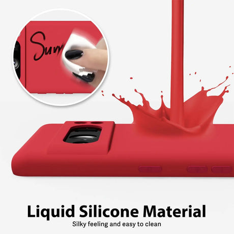 Stoßdämpfende und langlebige Silikon Handyhülle für Google Pixel 8 Pro