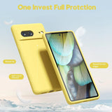 Stoßdämpfende und langlebige Silikon Handyhülle für Google Pixel 8a