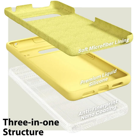 Stoßdämpfende und langlebige Silikon Handyhülle für Google Pixel 8a