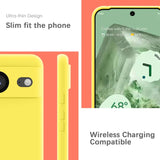 Stoßdämpfende und langlebige Silikon Handyhülle für Google Pixel 8a