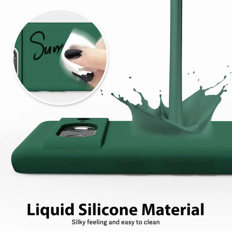 Stoßdämpfende und langlebige Silikon Handyhülle für Google Pixel 8a