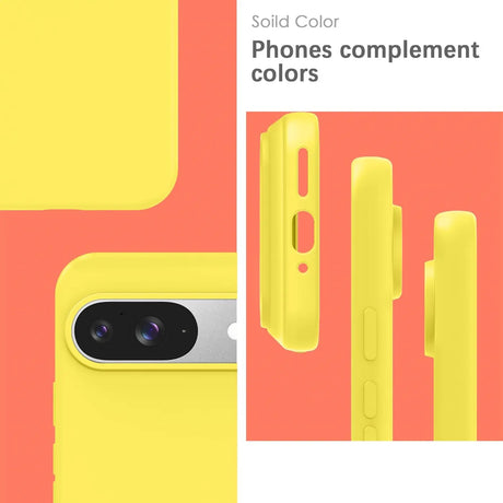 Stoßdämpfende und langlebige Silikon Handyhülle für Google Pixel 9