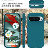 Stoßdämpfende und langlebige Silikon Handyhülle für Google Pixel 9 Pro