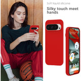 Stoßdämpfende und langlebige Silikon Handyhülle für Google Pixel 9 Pro