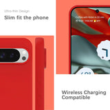 Stoßdämpfende und langlebige Silikon Handyhülle für Google Pixel 9 Pro