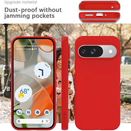 Stoßdämpfende und langlebige Silikon Handyhülle für Google Pixel 9