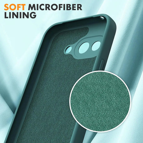 Stoßdämpfende und langlebige Silikon Handyhülle für Google Pixel 9a