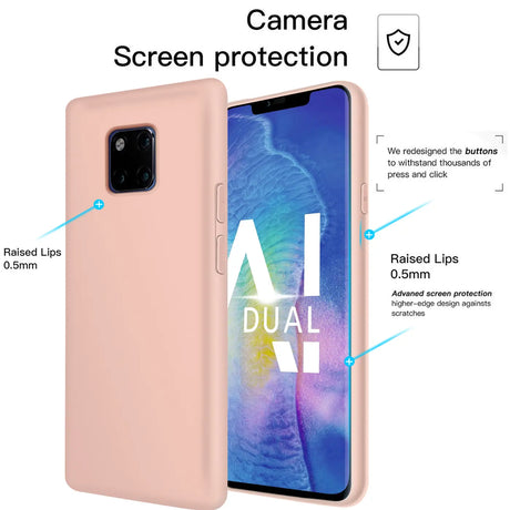 Stoßdämpfende und langlebige Silikon Handyhülle für Huawei Mate 20 Pro