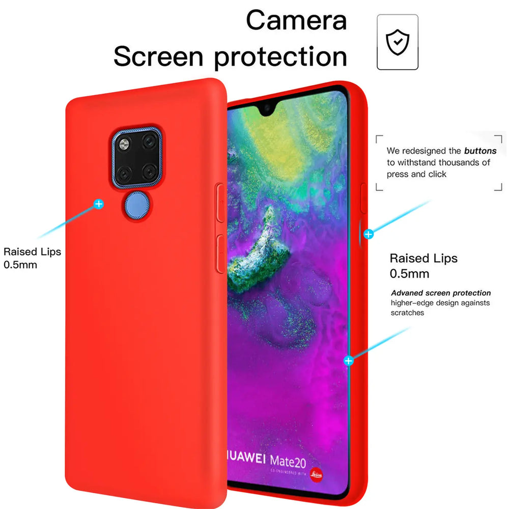 Stoßdämpfende und langlebige Silikon Handyhülle für Huawei Mate 20