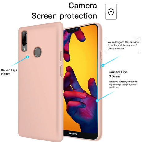 Stoßdämpfende und langlebige Silikon Handyhülle für Huawei P20 Lite