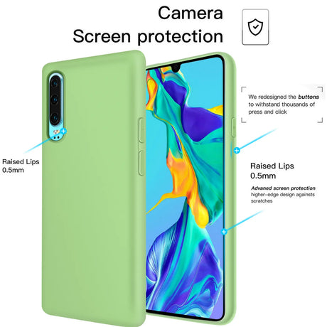 Stoßdämpfende und langlebige Silikon Handyhülle für Huawei P30