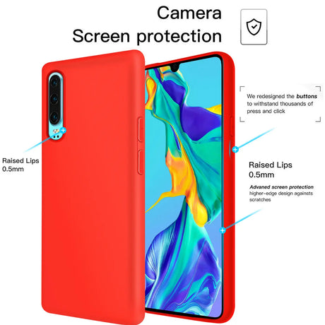 Stoßdämpfende und langlebige Silikon Handyhülle für Huawei P30