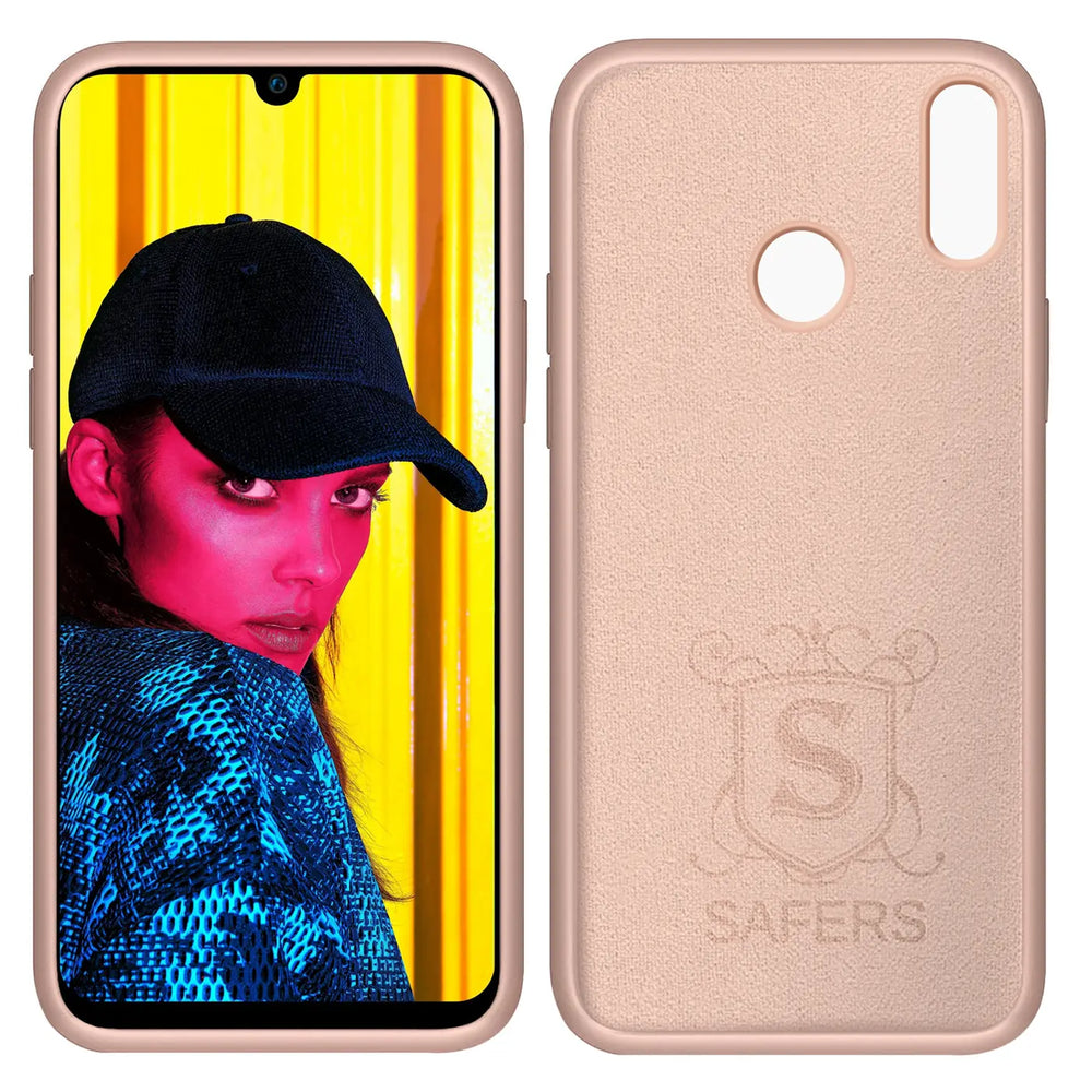 Stoßdämpfende und langlebige Silikon Handyhülle für Huawei P Smart 2019