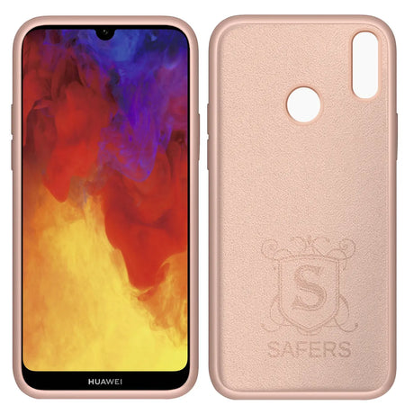 Stoßdämpfende und langlebige Silikon Handyhülle für Huawei Y7 2019