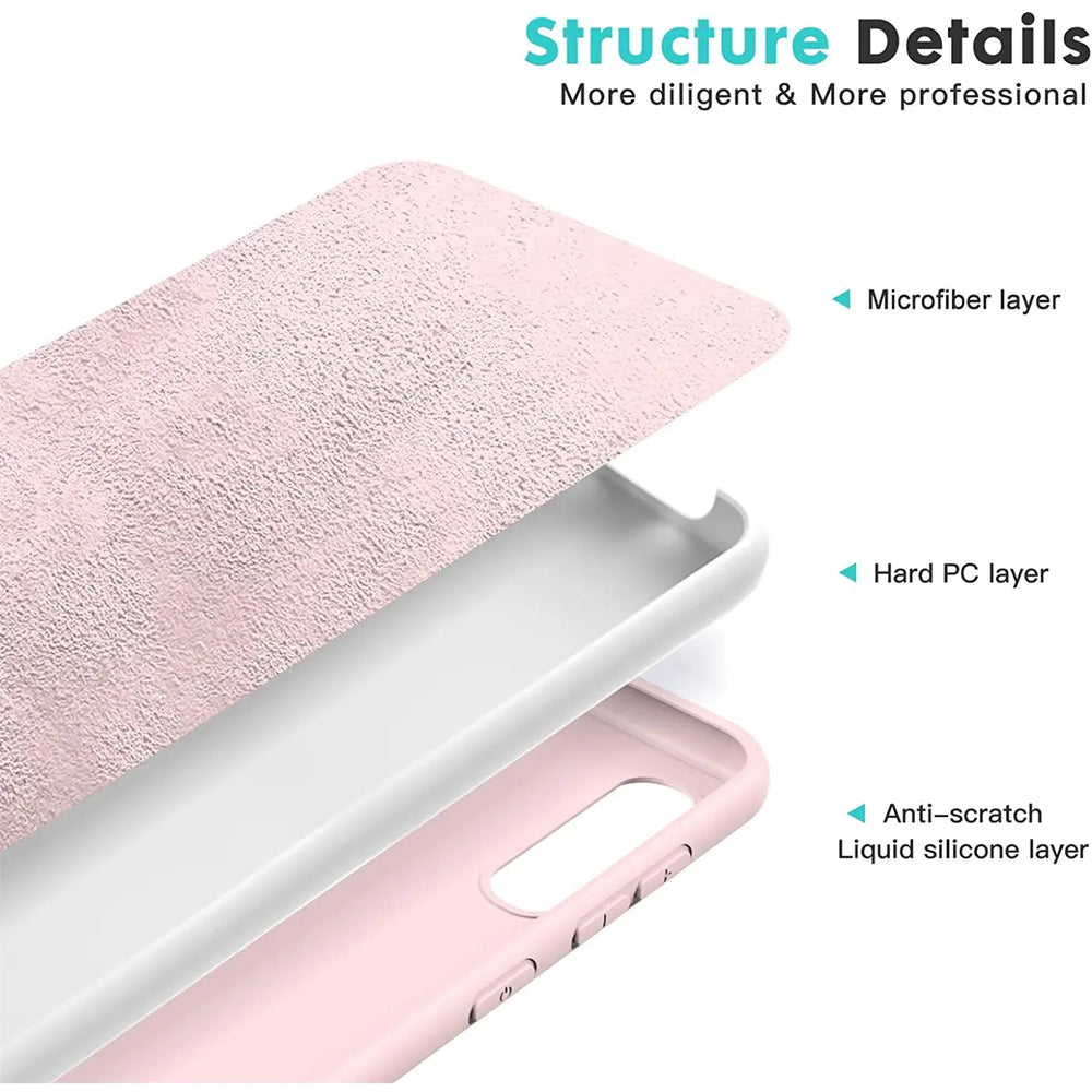 Stoßdämpfende und langlebige Silikon Handyhülle für Samsung Galaxy A02s