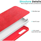 Stoßdämpfende und langlebige Silikon Handyhülle für Samsung Galaxy A03s