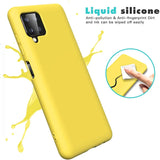 Stoßdämpfende und langlebige Silikon Handyhülle für Samsung Galaxy A12 / M12